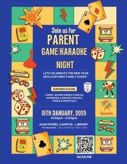 Game Night Flyer English